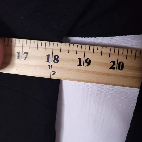 Madewell Sezane Top XS Black Button Shoulder - Picture 7 of 11